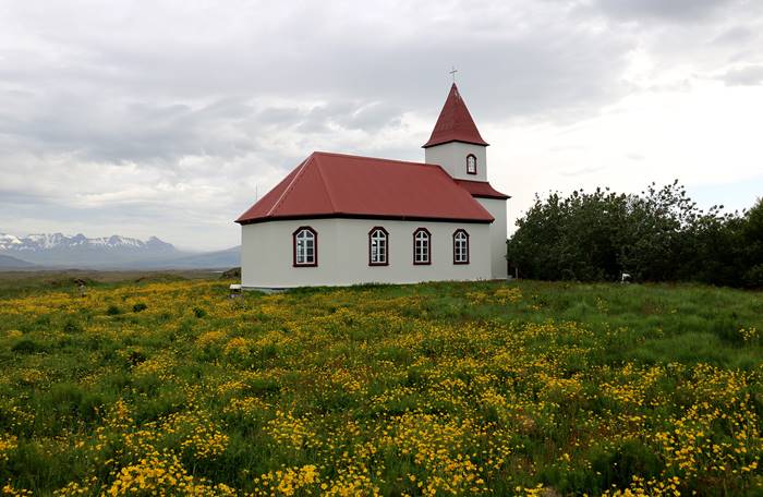 Stafholtskirkja - Mynd: Guðmundur Karl Einarsson